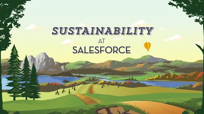 Salesforce: gestión de clientes con acción por el planeta